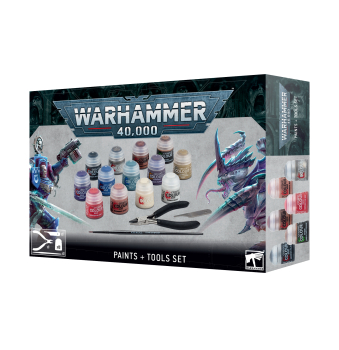 Warhammer 40k - Farben und Werkzeugset