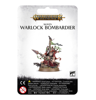 Warhammer Age of Sigmar: Warlock Bombardier der Skaven